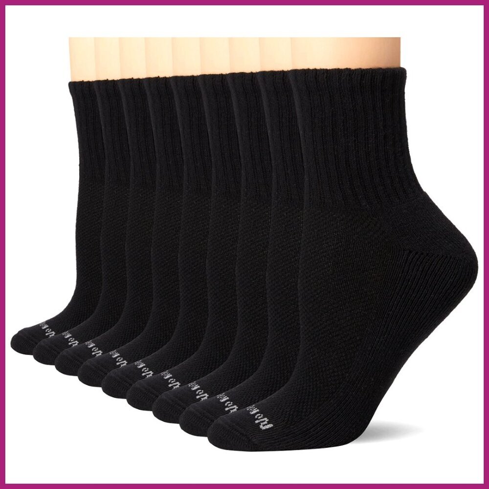 Soft & Breathable Cushioned Mini Crew Running Socks